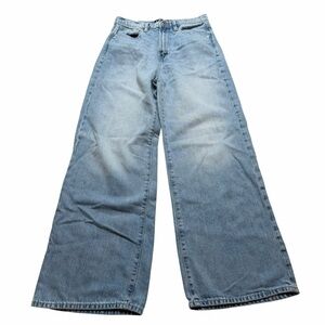 GAP Light Blue Wide-Leg High-Rise Jeans Women's Size 4/27R Denim Jean Boho